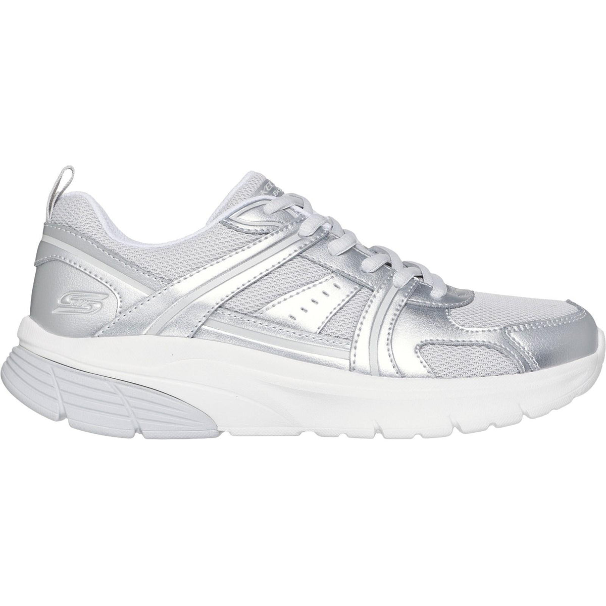 Women's Wide Fit Skechers 117770 Bobs Vamos Trainers