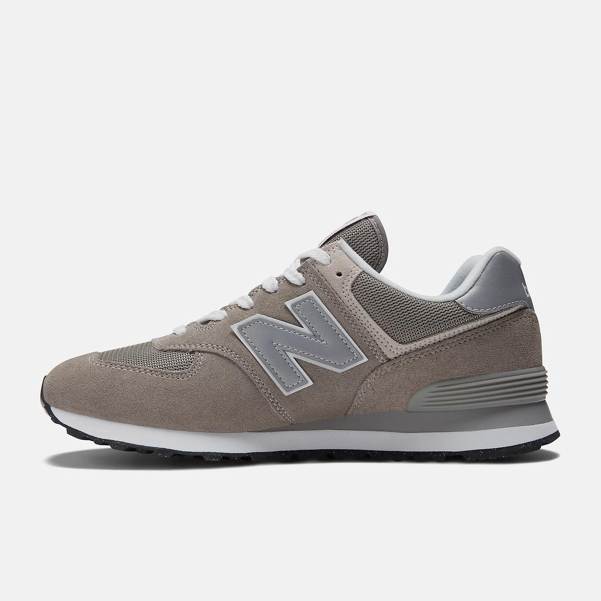 Women's Wide Fit New Balance ML574EVG Walking/Running Trainers - Exclusive - Grey ENCAP