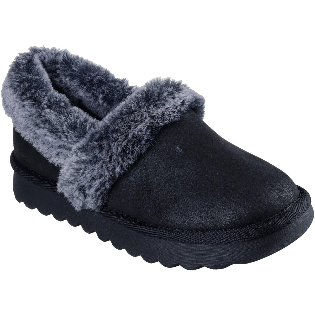 Women's Wide Fit Skechers 169027 Cozy Up Slippers