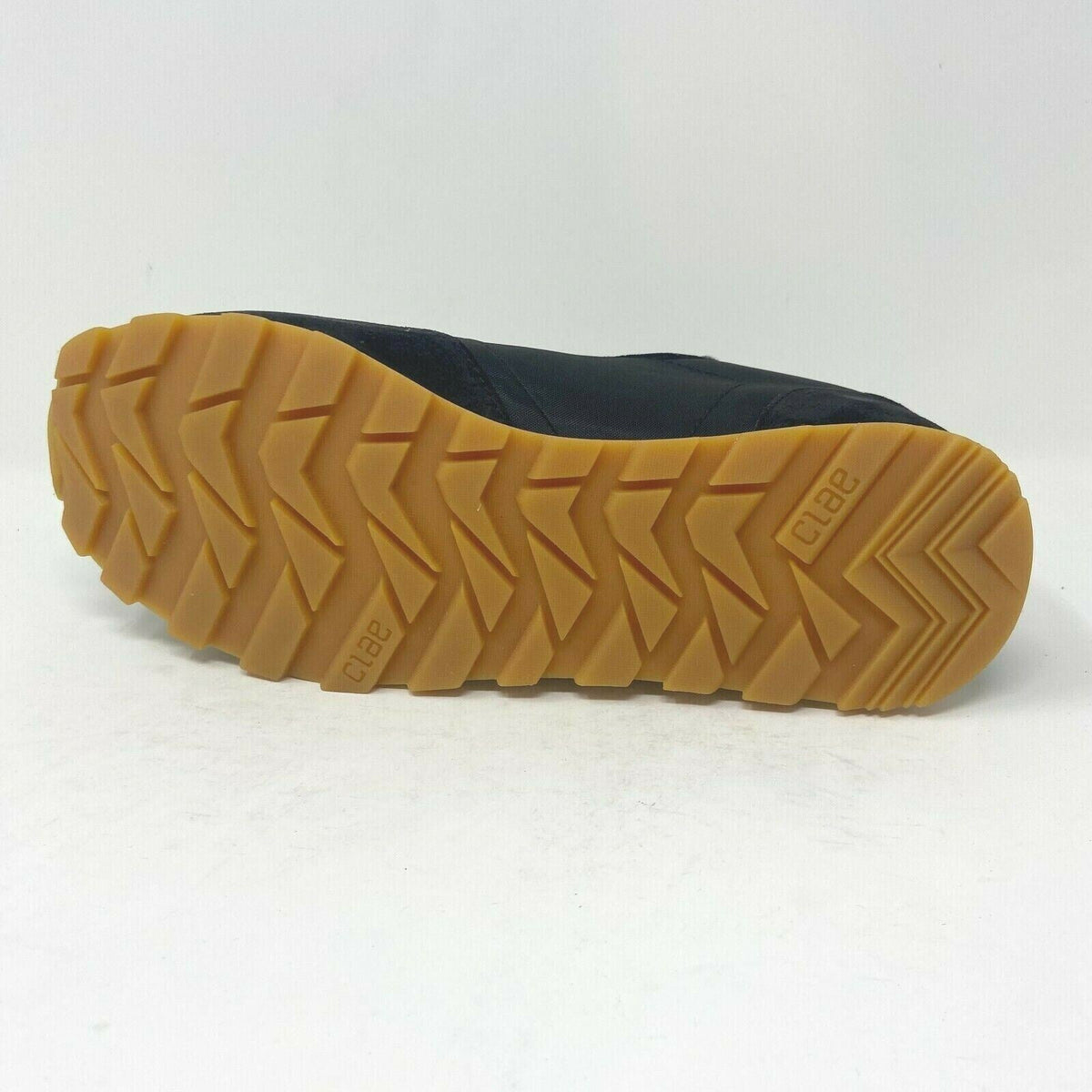Clae Hayward Black Waxed Suede Mens Premium Casual Sneakers