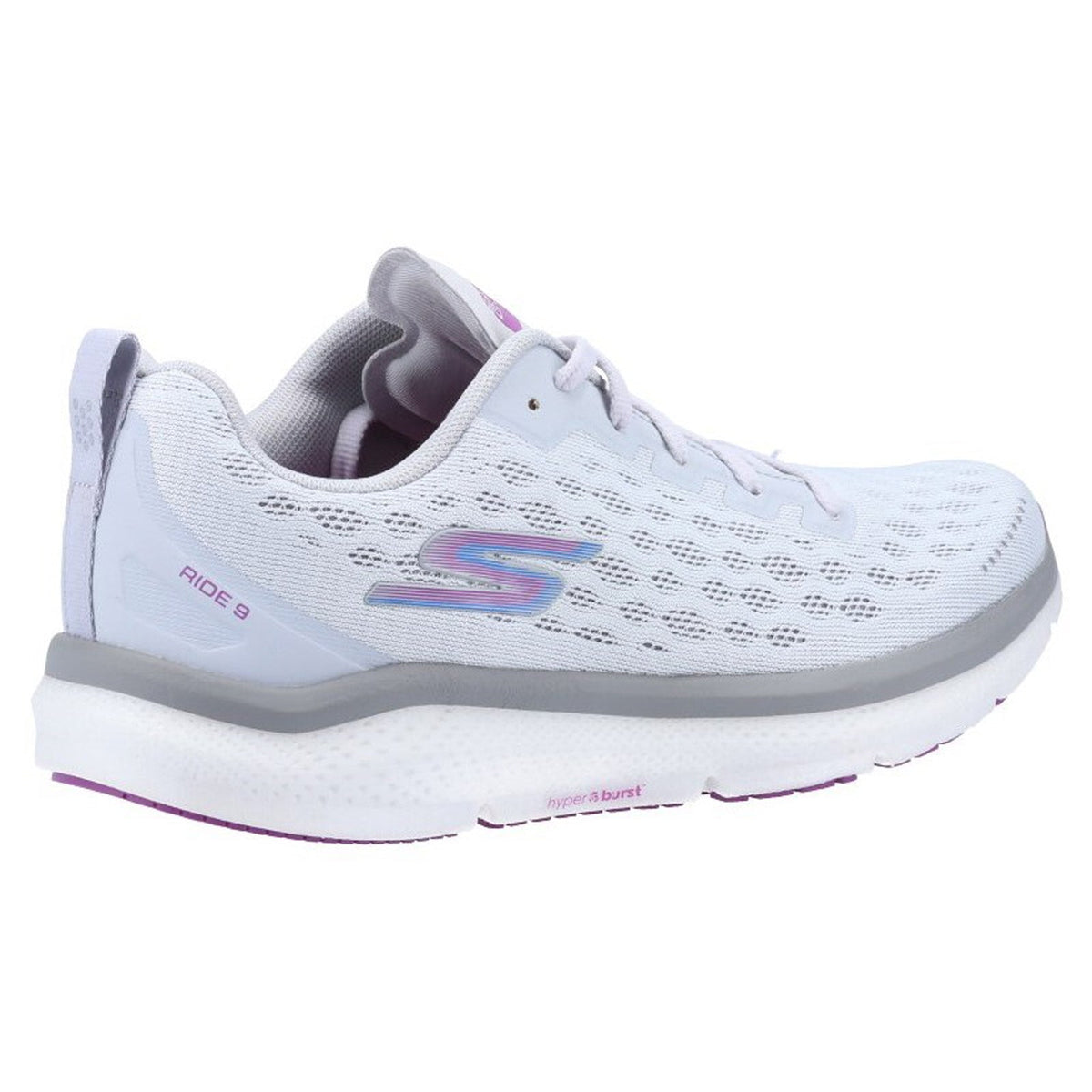 Women's Wide Fit Skechers 172005 Go Run Ride 9 Trainers