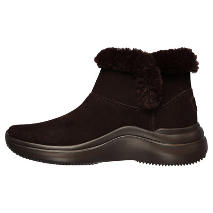 Women's Wide Fit Skechers 144250 On The Go Midtown So Plush Boots