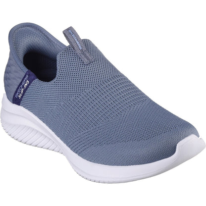 Women's Wide Fit Skechers 149708 Slip-ins Ultra Flex 3.0 Cozy Streak Trainers