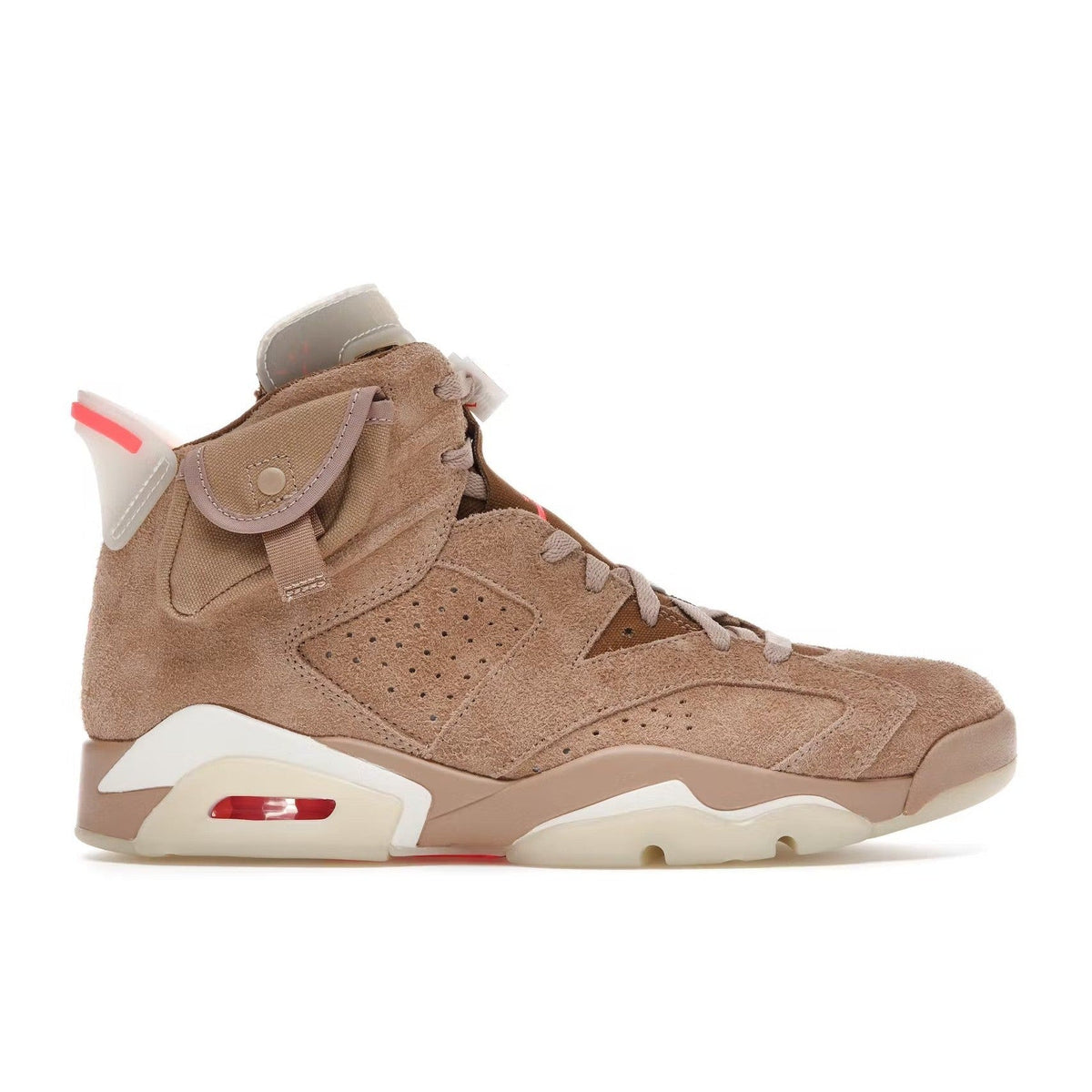Air Jordan Retro 6 Travis Scott "British Khaki"