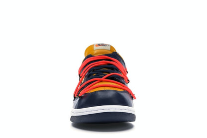 Nike x Off-White Dunk Low "University Gold Midnight Navy"