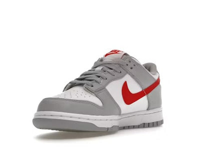Nike Dunk Low "White Grey Red" (GS)