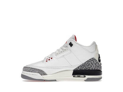 Air Jordan Retro 3 White Cement Reimagined (GS)