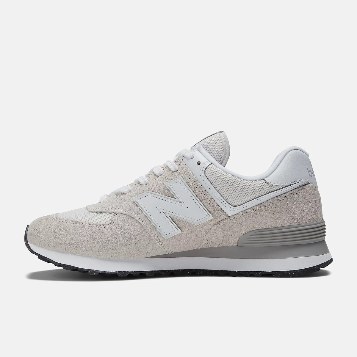 Women's Wide Fit New Balance ML574EVW Walking/Running Trainers - Exclusive - Nimbus Cloud/White ENCAP